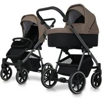 my junior Kombi-Kinderwagen my junior® NOAX² Concrete Toffee 2in1