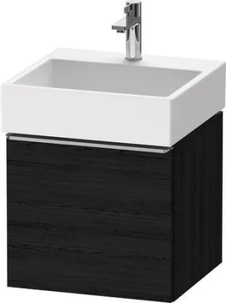 Duravit D-Neo Waschtischunterbau wandhängend Eiche Schwarz Matt 484x442x440 mm - DE4270070160000 DE4270070160000