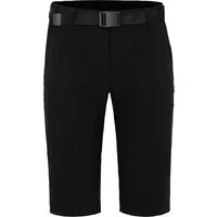 Bergson Outdoorhose HADAR Damen Wandershorts, vielseitig, pflegeleicht, Normalgrößen, schwarz