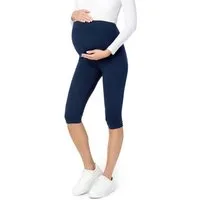Be Mammy Umstandsleggings 3/4 Umstandhose BE20-229 (1-tlg) aus Baumwolle