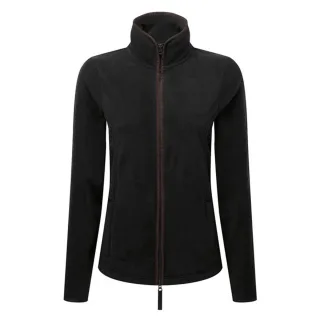 Premier - "Artisan" Fleecejacke für Damen (Schwarz/Braun)