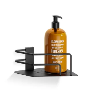 Giese Duschkorb Seaside Eckmodell schwarz matt, 30780-14 30780-14