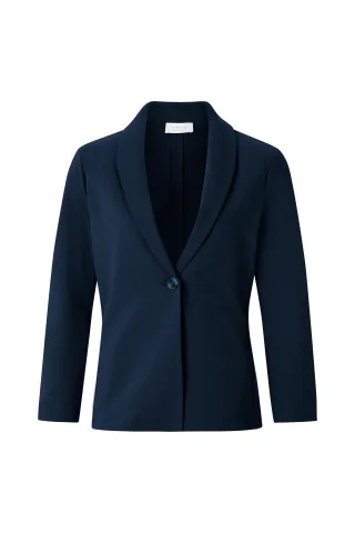 Rich & Royal - Jersey Blazer deep blue - Gr. - L