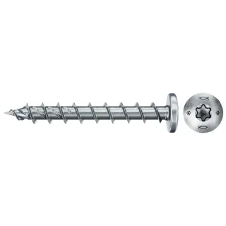Fischer Spanplattenschraube 6,0x40 PowerFast FPF II PTF BC, Panhead, Innenstern TX, Vollgewinde - 670530
