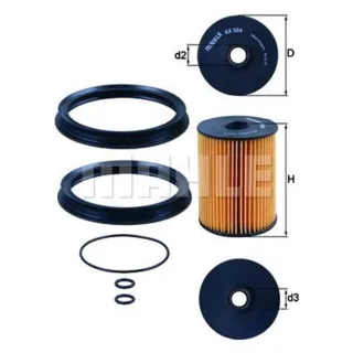 Mahle Kraftstofffilter Mini R50 R52 R53