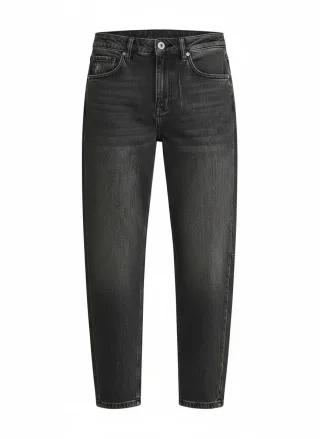 para mi - Barrel Fit Jeans grau - Gr. - 34