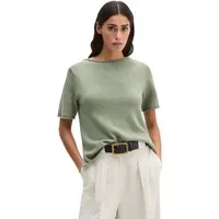 Marc O'Polo Strickpullover aus Organic-Cotton-Leinen-Mix