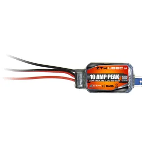 ZTW UBEC 6A MAX10A 2-6S Step-Down Module External Voltage Regulator with 5V-6V Output for RC FPV Racing Drone