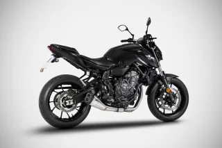 ZARD Sport Auspuff Komplettanlage +Kat Edelstahl Yamaha Tracer 7/GT Bj.2017-2023 EURO5 eintragungsfrei