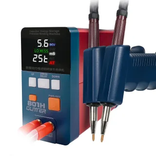 GLITTER 801H High-Efficiency Dual Function Welding Tool with Nickel-Nickel and Pure Nickel Spot Welding ModesFeatures Ul