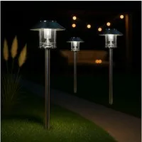MeLiTec LED Solarleuchte Solar-Gartenleuchte, SO26, Prag, nein