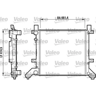 Valeo Motork?hler VW Lt
