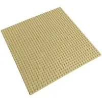 Katara Grundbauplatte 32x32 Noppen, verschiedene Farben Konstruktionsspielsteine, (1er Set), Beige-Braun, 100% Kompatibel Sluban, Papimax, Q-Bricks, LEGO®