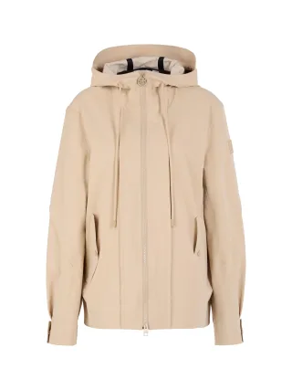Marc Cain Sports - Leichte Outdoorjacke mit Kapuze light stone - Gr. - 38