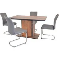 moebel-direkt-online Säulen-Esstisch Esstisch Marta 140x80 cm