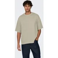 ONLY & SONS Rundhalsshirt ONSMILLENIUM OVZ SS TEE NOOS