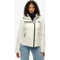 Superdry Outdoorjacke HOODED MTN WINDBREAKER JKT Slim Fit, aus Polyester und Kunstfaser, mit Reißverschluss
