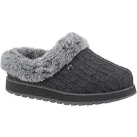 Skechers KEEPSAKES - ICE ANGEL Pantoffel Hausschuh in Strick-Optik