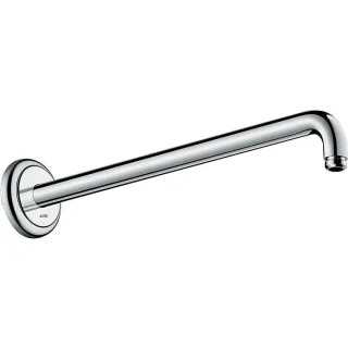 hansgrohe Brausearm 27348000 389mm, 90Grad Winkel, Wandmontage, chrom