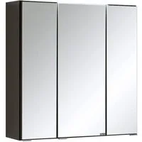 welltime Spiegelschrank Texas Spiegel Badmöbel Badschrank Badspiegel Bestseller mit 3 Türen, Breite 60cm, wahlweise mit LED, Badezimmerspiegelschrank