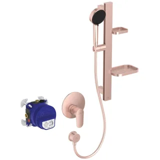 Ideal Standard Armaturen-Paket Alu+ Rose , BE127RO BE127RO