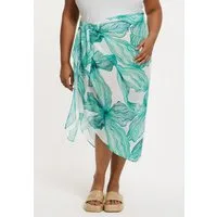 YOEK Modeschal Damen Pareo mit Druck