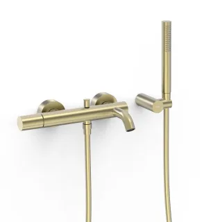 Tres Einhebel Wannenmischer Anti Kalk Handbrause Einstellbarer Brausehalter , 26117001CA 26117001CA