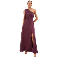 LIPSY One-Shoulder-Kleid Lipsy Maxikleid für Hochzeit/Brautjungfer, Regular (1-tlg)