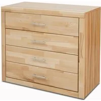 OTTO home Schubkastenkommode Triest, mit 4 Schubladen, Breite 90 cm