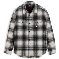 Tommy Jeans Hemdjacke CHECK OVERSHIRT Regular fit mit Karomuster