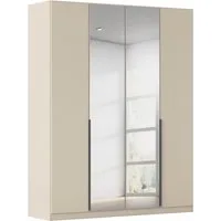 OTTO home Drehtürenschrank Kleiderschrank Schrank Garderobe AGORDO mit Dekor- oder Hochglanzfront (in zwei Griff-Farben, Breiten 91-405 cm) durchdachte Innenausstattung, in 8 Breiten und 2 Höhen MADE IN GERMANY