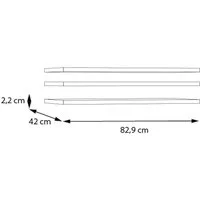 FORTE Einlegeboden, 3 tlg. Set, Breite 82,9 cm