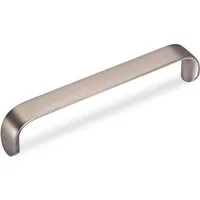 SO-TECH® Möbelgriff Schrankgriff DALE BA 128 - 192 mm, Lochabstand 128 mm Edelstahloptik matt inkl. Schrauben