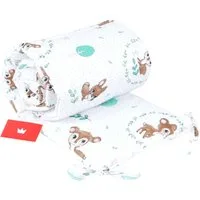 BabyLux Bettnestchen BABYLUX Bettumrandung NESTCHEN Bettnestchen 210 x 30 cm Babybett, 120. Wald Reh