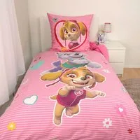 PAW PATROL Bettwäsche Paw Patrol, Renforcé, 2 teilig, Glow in the Dark