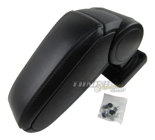 Armlehne Mittelarmlehne MAL LEDER SCHWARZ für Skoda Fabia 1 6Y 1999-2007