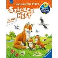 Wieso? Weshalb? Warum? Stickerheft - Heimische Tiere / diverse