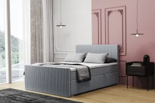 Boxspringbett Schlafzimmerbett MONTY 200x200cm in div. Farbvarianten