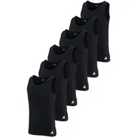 adidas Performance Poloshirt Tanktop Basic 6P (Packung, 6-tlg., 6er-Pack)