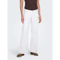 ONLY Low-rise-Jeans ONLJUDY-O LW WIDE LEG DNM TAI003 Baumwollmischung