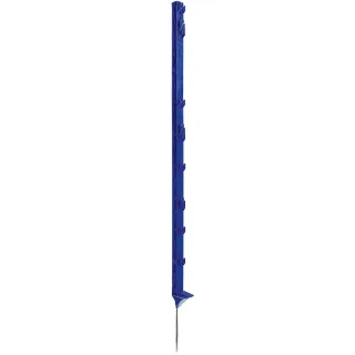 Kerbl Titan Plus Kunststoffpfahl mit Trittverstärkung blau - 4418083