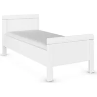 rauch Bett Bett Einzelbett Stollenbett EVELYN, in Komforthöhe aus Holzwerkstoff in elegantem Stil MADE IN GERMANY