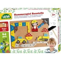 Lena® Spiel Hammerspiel Baustelle, Kinderspiel