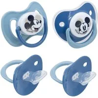 Disney Schnuller Disney Baby Mickey Maus 2er Pack Schnuller BPA Frei, ab 0 Monate oder ab 6 Monate