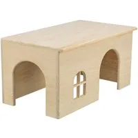 TRIXIE Kleintierhaus Holzhaus - diverse - 40 × 20 × 23 cm