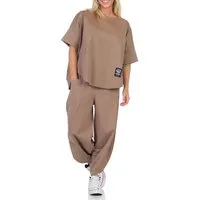 simaranda Jogginganzug Damen Jogginganzug 6170 36-42 Schlamm