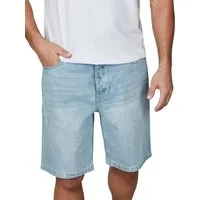 riverso Jeansshorts Herren Shorts RIVAshton Loose Fit Bermudashorts aus 100% Baumwolle