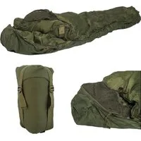 Mil-Tec Schlafsack Militär Schlafsack Tactical mit Packsack, Kälteisolierend