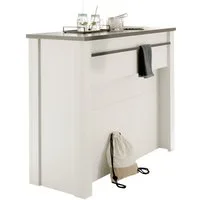 Home affaire Unterschrank Sherwood mit Handtuchhalter aus Metall, Höhe 106 cm