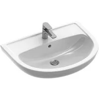 Villeroy & Boch Badmöbel-Set V&B Gustavsberg Waschtisch Saval 2.0 60x45,5cm, we, mit Hahnloch und Ü